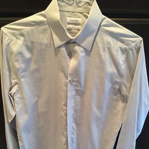Calvin Klein shirt and Perry Ellis Tie